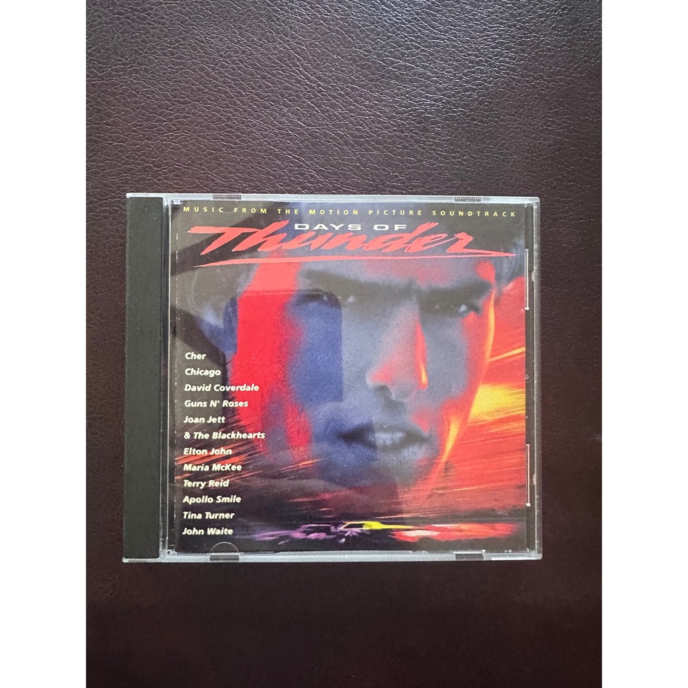 Days of Thunder Motion Picture Soundtrack CD 1990 Guns N Roses Cher